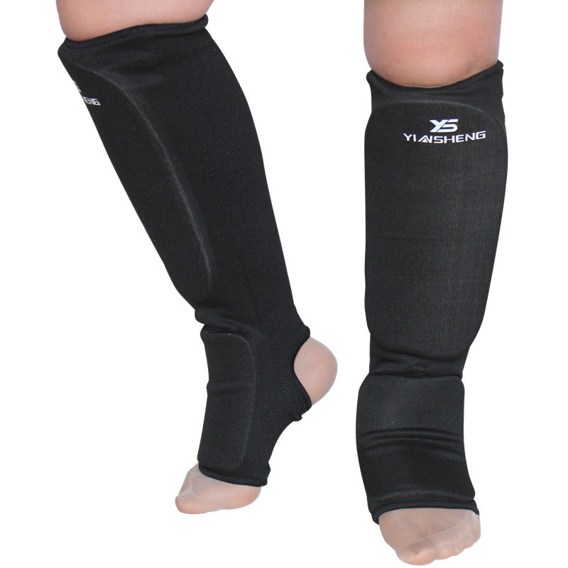 Karate Leg Guards With Instep Leg Guards