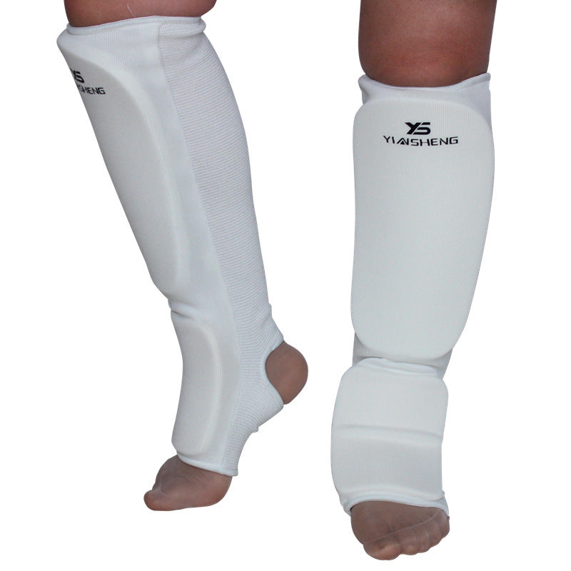 Karate Leg Guards With Instep Leg Guards